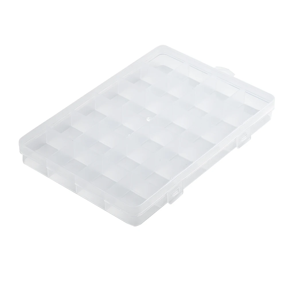 24 Compartments Plastic Clear Box Jewelry Bead Storage Container Craft Organizer Moisture-proof And Mildew-proof
24 Compartments Plastic Clear Box Jewelry Bead Storage Container Craft Organizer Moisture-proof And Mildew-proof