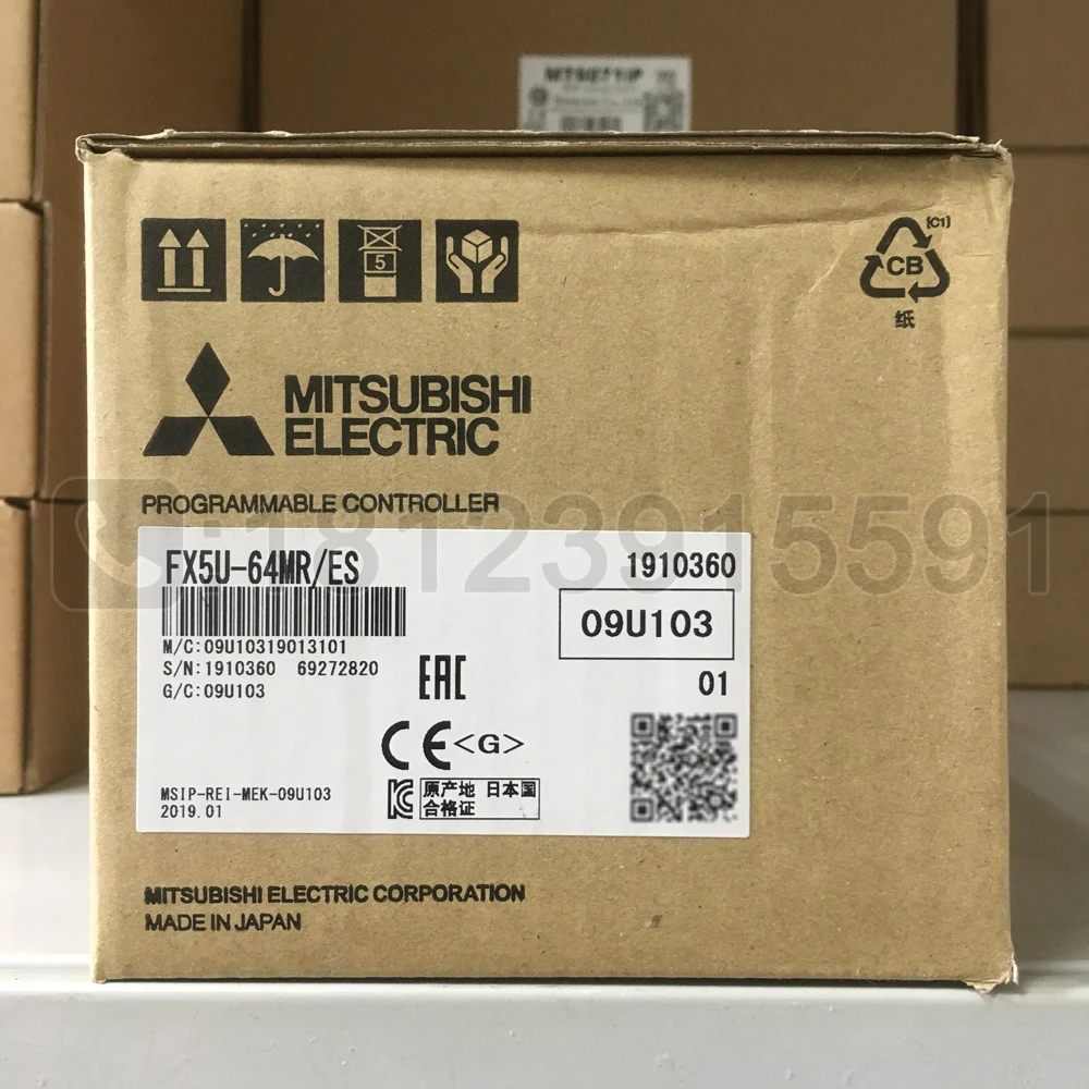 Импортированный Mitsubishi Fx5u-64mr / Es со встроенным Ethernet, аналоговым количеством 2 in и 1 Out, слотом для SD-карты
Импортированный Mitsubishi Fx5u-64mr / Es со встроенным Ethernet, аналоговым количеством 2 in и 1 Out, слотом для SD-карты