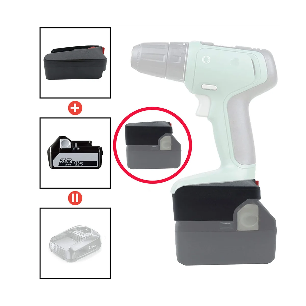 Battery Adapter for HITACHI 18V 7Pin Battery Conversion for Bosch 18V PBA Lithium Battery for Bosch CH Green Tool
Battery Adapter for HITACHI 18V 7Pin Battery Conversion for Bosch 18V PBA Lithium Battery for Bosch CH Green Tool