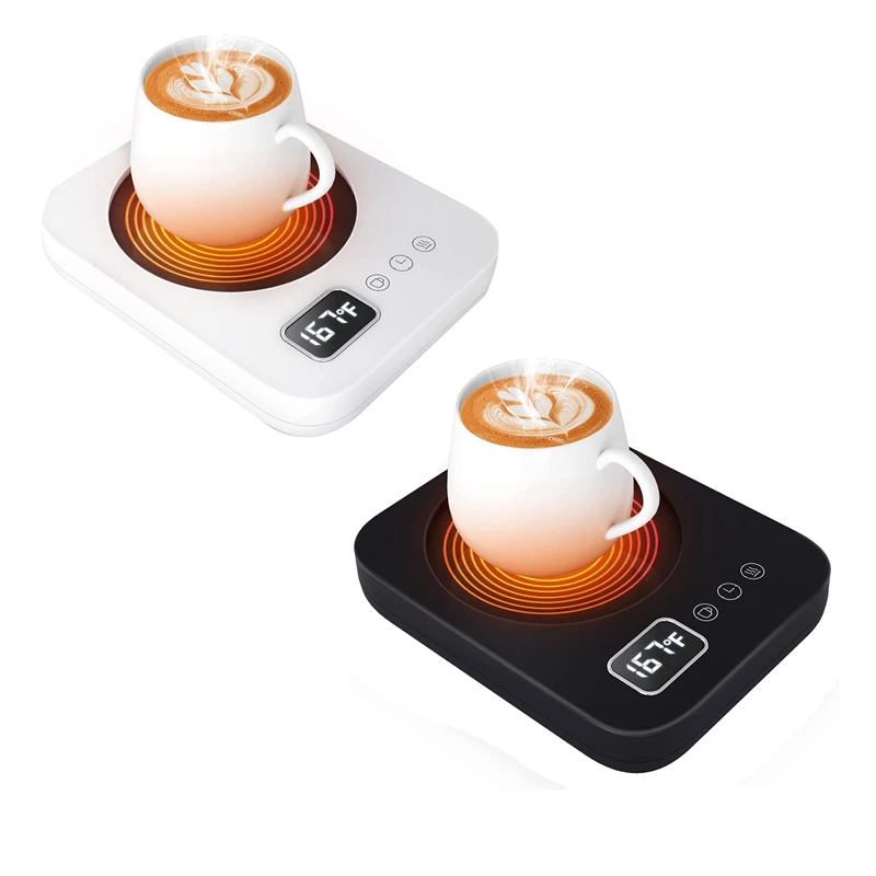 Coffee Mug Warmer Cup Warmer - Mug Warmer For Desk With 3-Temp Settings/Cup Type Selection/Timing Function US Plug
Coffee Mug Warmer Cup Warmer - Mug Warmer For Desk With 3-Temp Settings/Cup Type Selection/Timing Function US Plug