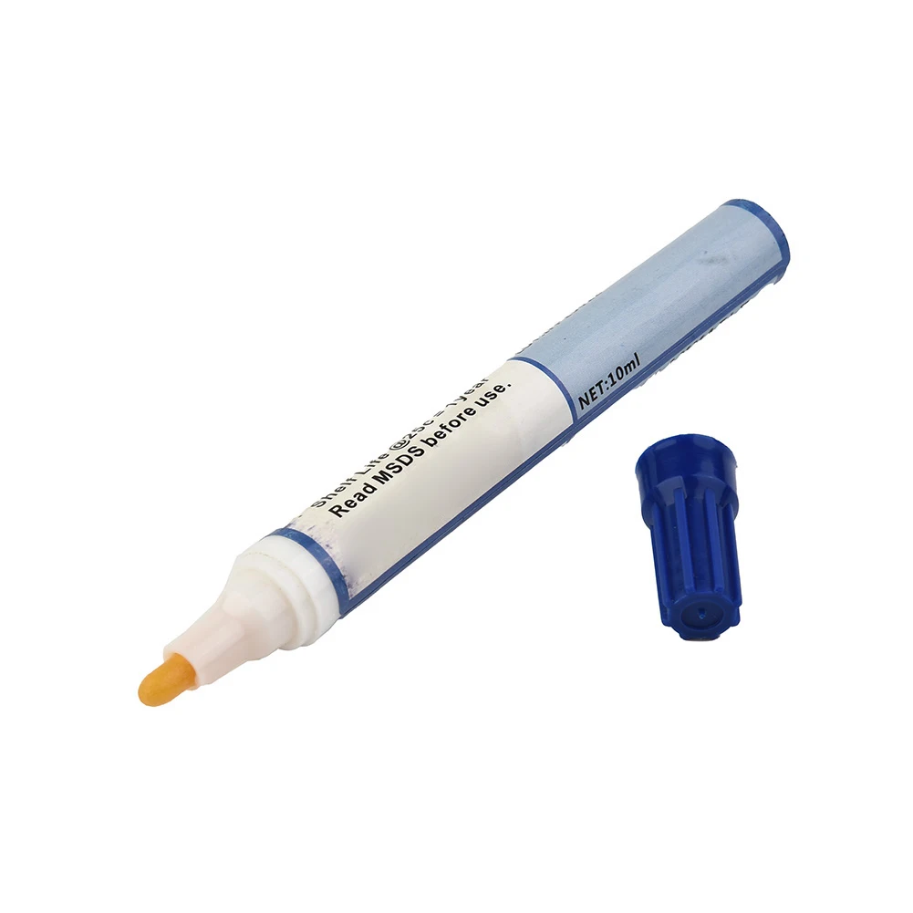 5 Pcs 951 Soldering Flux Pen 10ml Low-Solid Cleaning-free Welder Pen 140*15mm For PCB Board Welding Equipment Accessories
5 Pcs 951 Soldering Flux Pen 10ml Low-Solid Cleaning-free Welder Pen 140*15mm For PCB Board Welding Equipment Accessories