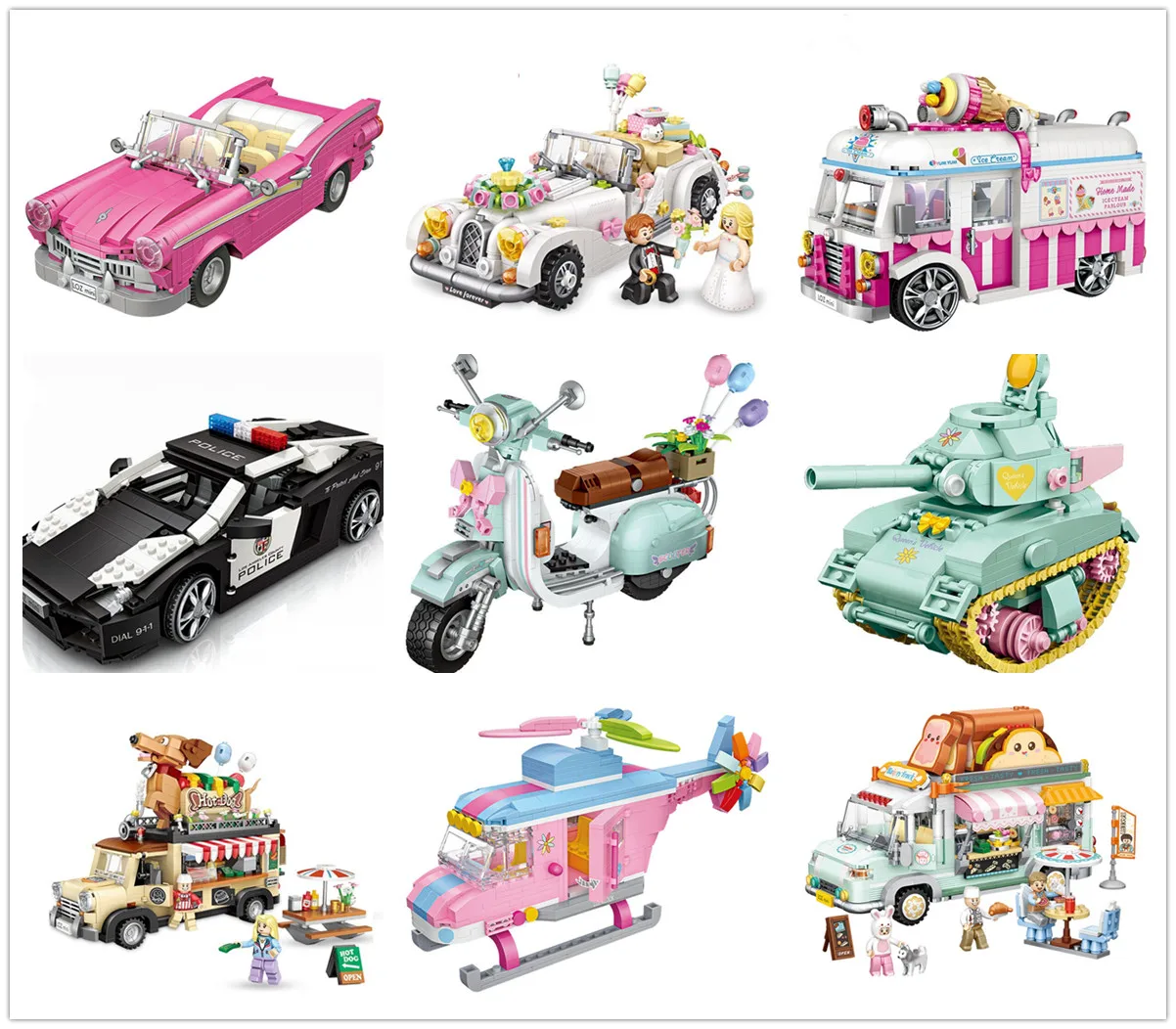 mini Blocks Kids Building Toys Girls Blocks Truck Puzzle Car Model Boys Gift 1112 1113 1116 1117 1118 1119 1125 1127 no box
mini Blocks Kids Building Toys Girls Blocks Truck Puzzle Car Model Boys Gift 1112 1113 1116 1117 1118 1119 1125 1127 no box