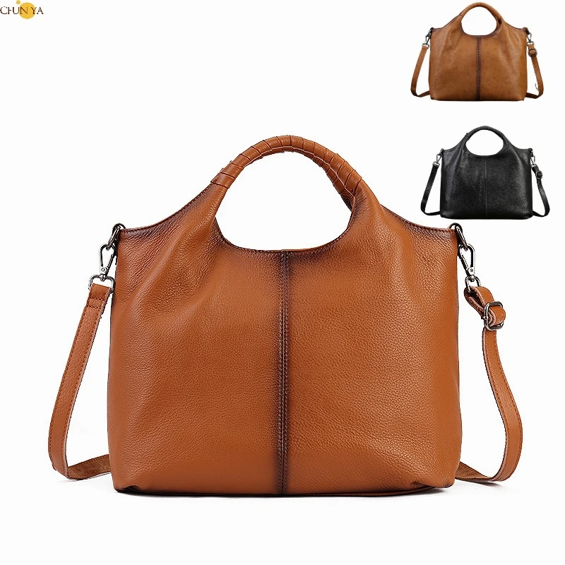 CFUN YA Luxury Handbags Large Capacity Tote Pack Female Designer Bag Ladies Shoulder Bags Vintage Genuine Leather Cross Bag Mum
CFUN YA Luxury Handbags Large Capacity Tote Pack Female Designer Bag Ladies Shoulder Bags Vintage Genuine Leather Cross Bag Mum