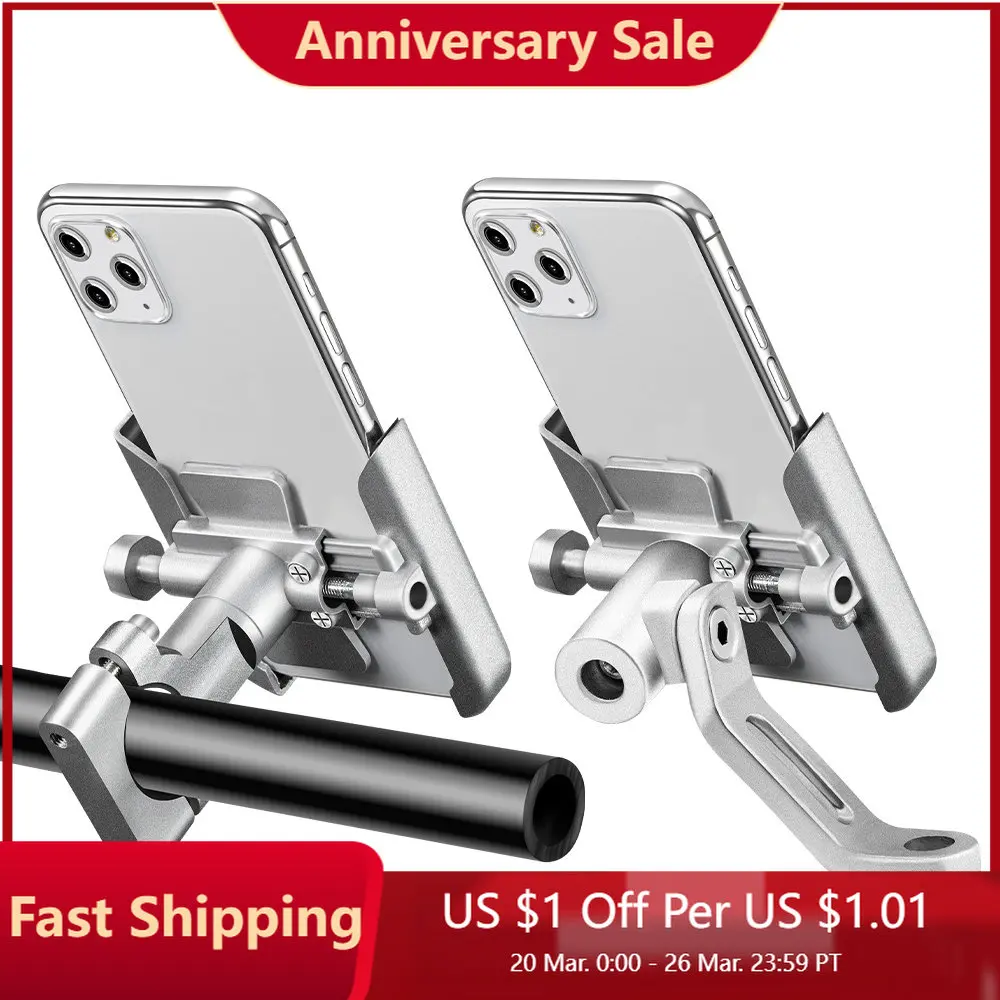 Motorcycle Bike Phone Holder Universal Motorcycle Bicycle Phone Holder Handlebar GPS Stand for iPhone X Xs Max 8 7 Plus Samsung
Motorcycle Bike Phone Holder Universal Motorcycle Bicycle Phone Holder Handlebar GPS Stand for iPhone X Xs Max 8 7 Plus Samsung