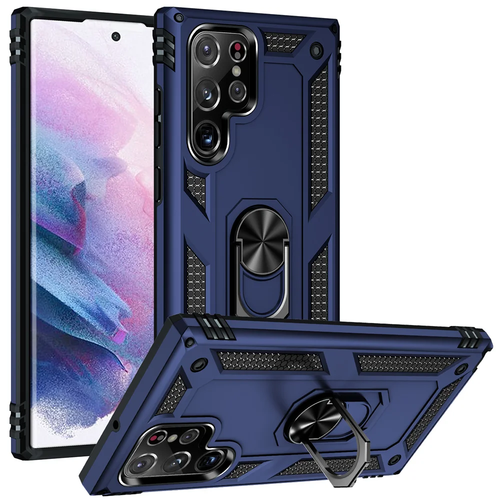 Чехол для Galaxy S22 Ultra 5G, чехол для Samsung S20 S21 FE Ultra Plus A33 A52 A53 A73 с магнитным автомобильным противоударным кольцом и подставкой
Чехол для Galaxy S22 Ultra 5G, чехол для Samsung S20 S21 FE Ultra Plus A33 A52 A53 A73 с магнитным автомобильным противоударным кольцом и подставкой