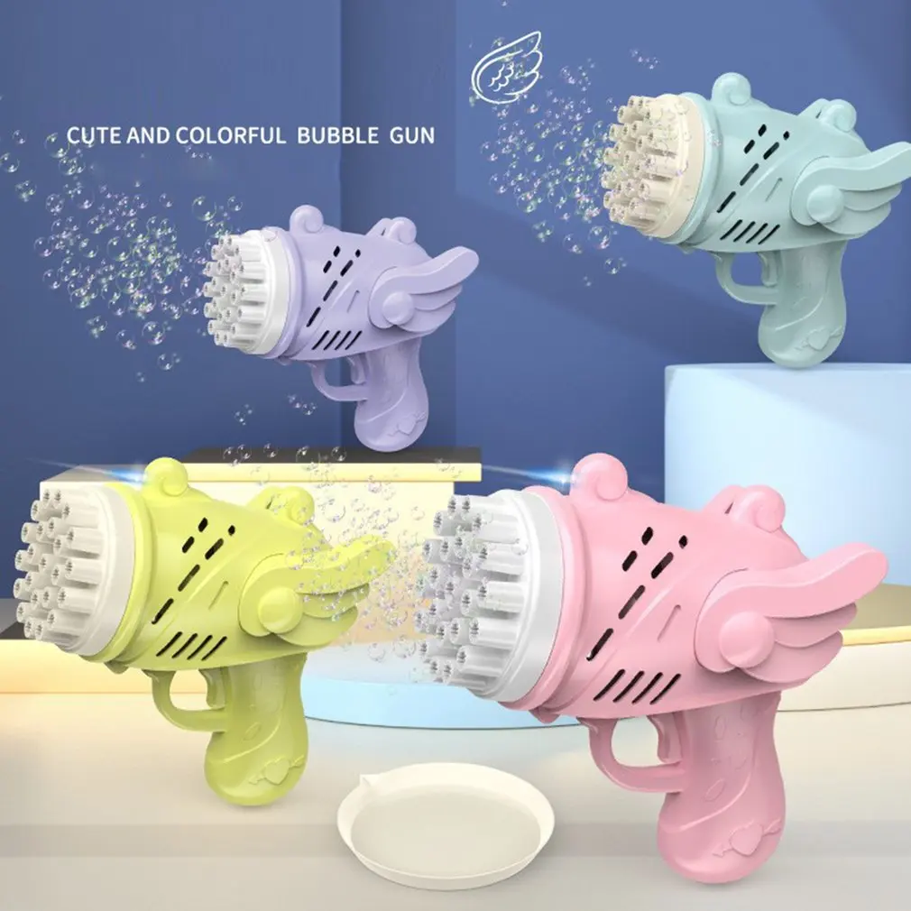 Bubble Gun Hole Soap Bubble Magic Bubble Bathroom Outdoor Toys Kids LED Blow Light Toys Kids Gift Party Outdoor Activities
Bubble Gun Hole Soap Bubble Magic Bubble Bathroom Outdoor Toys Kids LED Blow Light Toys Kids Gift Party Outdoor Activities