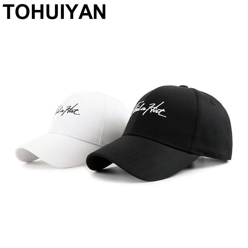 TOHUIYAN Letters Embroidery Women Men Baseball Caps Male Female Curved Visors Snapback Hats Street Sun Protection Hip Hop Cap
TOHUIYAN Letters Embroidery Women Men Baseball Caps Male Female Curved Visors Snapback Hats Street Sun Protection Hip Hop Cap