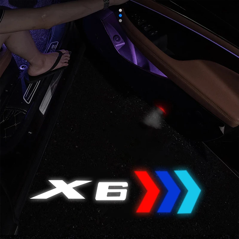 2X Led Car Door Light Logo Laser Projector Lamp Welcome Light Ghost Accessories For BMW X6 E71 F16 
2X Led Car Door Light Logo Laser Projector Lamp Welcome Light Ghost Accessories For BMW X6 E71 F16