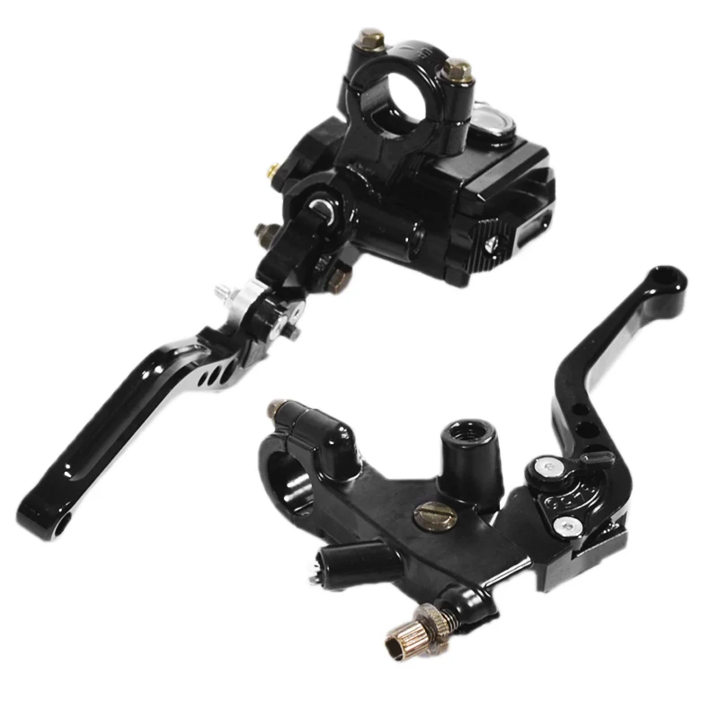 22cm 7/8 Motorcycle Handlebar Master Cylinder Levers Hydraulic Brake Pump Clutch Handles Lever Reservoir Kit For HONDA Yamah
22cm 7/8 Motorcycle Handlebar Master Cylinder Levers Hydraulic Brake Pump Clutch Handles Lever Reservoir Kit For HONDA Yamah