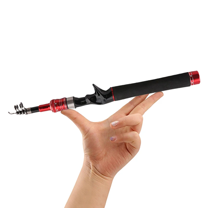 Ultra Short Telescopic Fishing Rod Carbon Fiber Spinning Baitcasting Protable Travel Fishing Rod 1.5-2.4m
Ultra Short Telescopic Fishing Rod Carbon Fiber Spinning Baitcasting Protable Travel Fishing Rod 1.5-2.4m