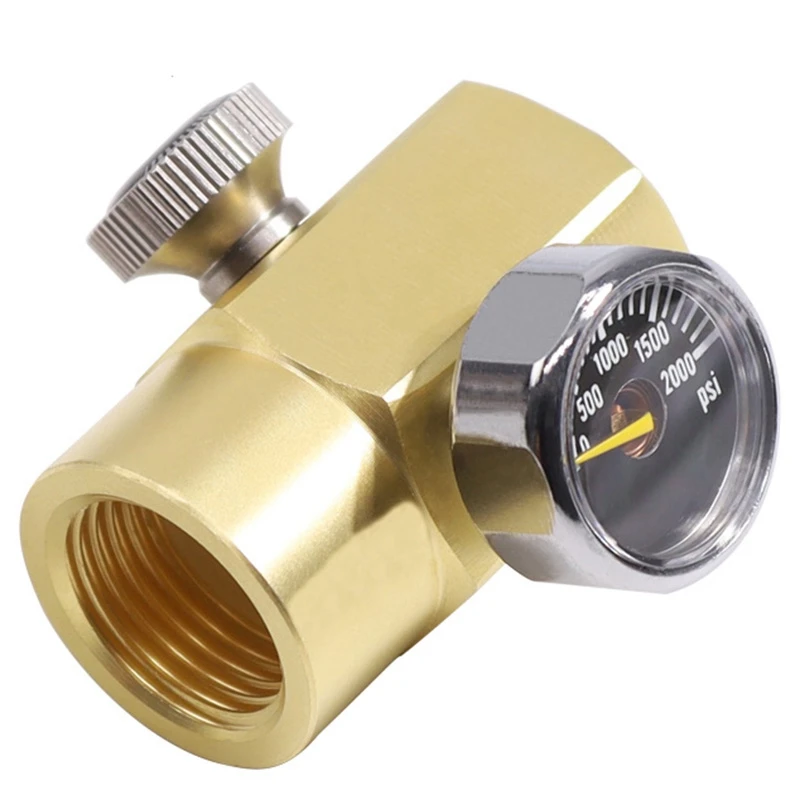 Household Soda Bottle Cylinder CO2 Refill Connector Adapter Accessories,Soda CO2 Adapter TR21-4 to W21.8-14 with Watch
Household Soda Bottle Cylinder CO2 Refill Connector Adapter Accessories,Soda CO2 Adapter TR21-4 to W21.8-14 with Watch