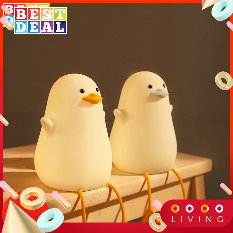 Xiaomi Mijia USB Rechargeable LED Night Light Penguin Silicone Touch Sensor Bedroom Bedside Lamp For Kids Baby Gift
Xiaomi Mijia USB Rechargeable LED Night Light Penguin Silicone Touch Sensor Bedroom Bedside Lamp For Kids Baby Gift