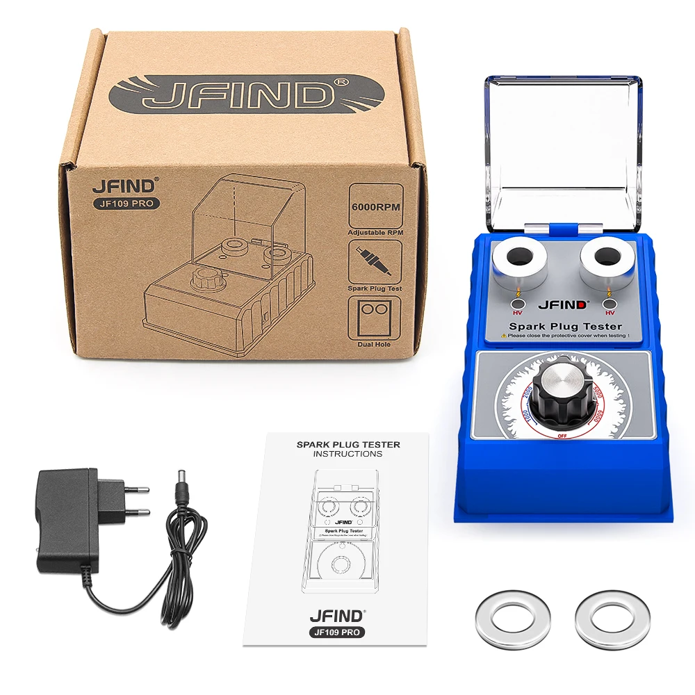 JFIND JF109 Pro Тестер Зажигания Мотоцикла С Двумя Отверстиями 110 В/220 В Детектор Свечей Зажигания Тестер Катушки Двигателя...
JFIND JF109 Pro Тестер Зажигания Мотоцикла С Двумя Отверстиями 110 В/220 В Детектор Свечей Зажигания Тестер Катушки Двигателя...