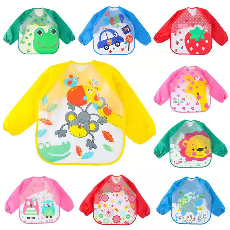Baby Bibs Waterproof Kid Eating Clothing Children's Long Sleeves Feeding Smock
Baby Bibs Waterproof Kid Eating Clothing Children's Long Sleeves Feeding Smock