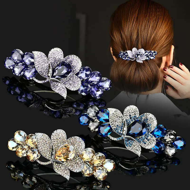 New Luxury Metal Hair Clips Pins for Women Fashion Pearl Rhinestone Barrette Brand Brooch 2022 High-end Alloy Bangs Hairpins
New Luxury Metal Hair Clips Pins for Women Fashion Pearl Rhinestone Barrette Brand Brooch 2022 High-end Alloy Bangs Hairpins