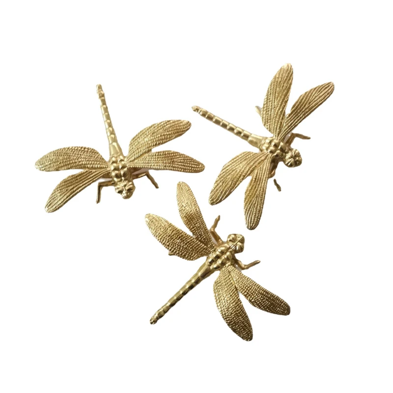 1Pc Dragonfly Brass Handle Pure Copper Drawer Cabinet Door Knob Diy Gold Furniture Pulls Handles
1Pc Dragonfly Brass Handle Pure Copper Drawer Cabinet Door Knob Diy Gold Furniture Pulls Handles