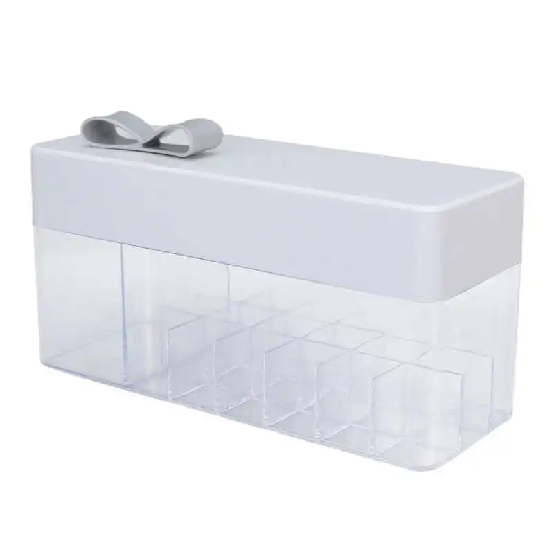 Lipstick Storage Holder Box Compartments Lipstick Storage Case Dustproof Lid Displaying Bowknot for Home Use
Lipstick Storage Holder Box Compartments Lipstick Storage Case Dustproof Lid Displaying Bowknot for Home Use