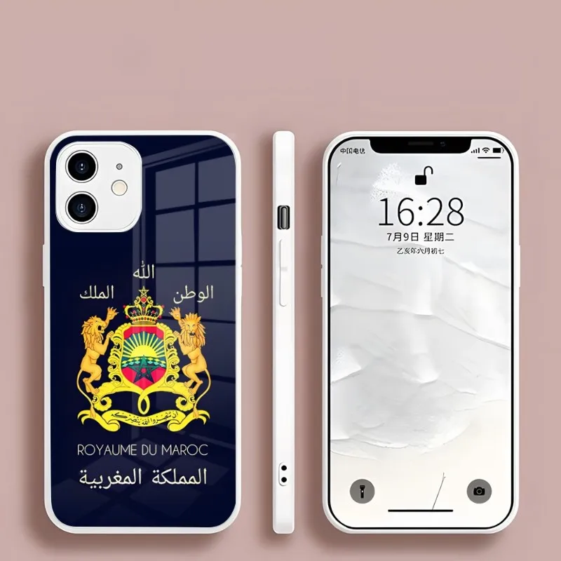 Morocco Flag Coat Of Arms Passport Phone Case For Iphone 14 13 Pro Max 12 11 Xr X Xs Mini 6 7 8 Plus Se 2022 2020 Coque Glass
Morocco Flag Coat Of Arms Passport Phone Case For Iphone 14 13 Pro Max 12 11 Xr X Xs Mini 6 7 8 Plus Se 2022 2020 Coque Glass