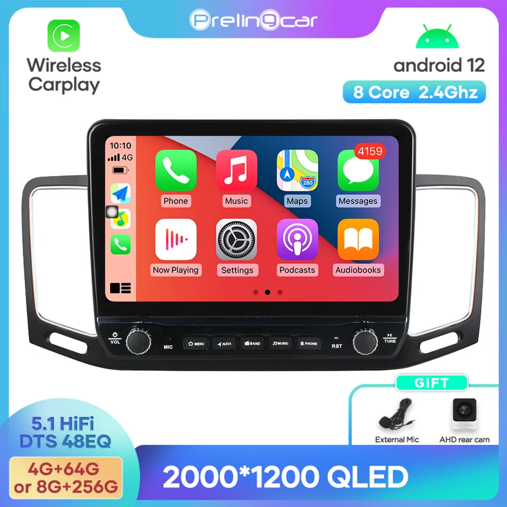 Мультимедийный автомобильный плеер 2DIN, Android 12 DTS, стерео, Bluetooth, 48EQ Band, Wi-Fi, для VW Sharan 2012-2018 лет навигации
Мультимедийный автомобильный плеер 2DIN, Android 12 DTS, стерео, Bluetooth, 48EQ Band, Wi-Fi, для VW Sharan 2012-2018 лет навигации