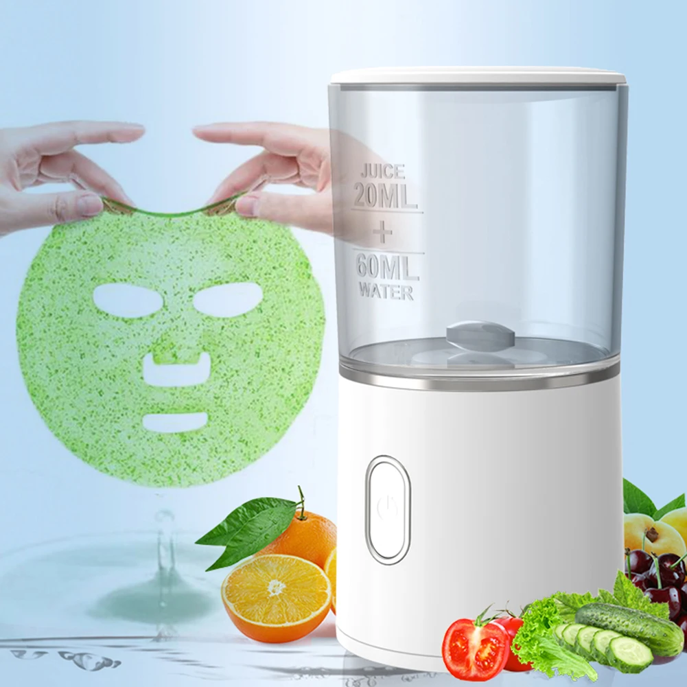 DIY Facial Mask Maker Machine Automatic Fruit Vegetable Mask Collagen Moisturizing Anti Aging Beauty Skin Care Tool USB Recharge
DIY Facial Mask Maker Machine Automatic Fruit Vegetable Mask Collagen Moisturizing Anti Aging Beauty Skin Care Tool USB Recharge