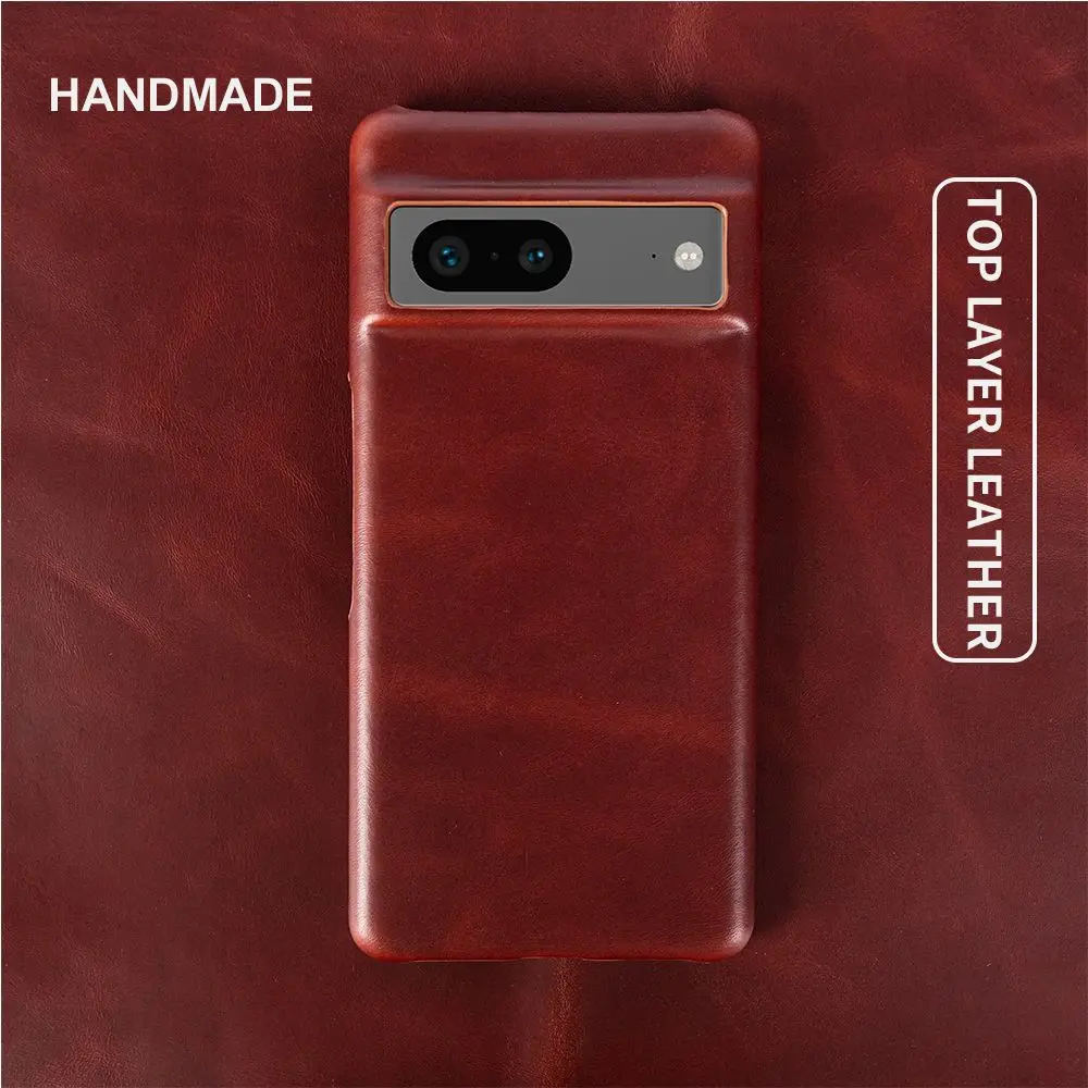 For Google pixel 7 Case Luxury Oil Wax Genuine Leather Cover Pixel 6A 6Pro 7Pro 5A capa Protective Etui Back Coque Carcasa Shell
For Google pixel 7 Case Luxury Oil Wax Genuine Leather Cover Pixel 6A 6Pro 7Pro 5A capa Protective Etui Back Coque Carcasa Shell