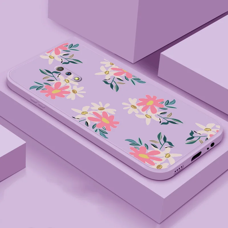 For OPPO Realme X Realme X50 Pro 5G soft phone case TPU silicone flower phone Shell simple color back cover phone case
For OPPO Realme X Realme X50 Pro 5G soft phone case TPU silicone flower phone Shell simple color back cover phone case