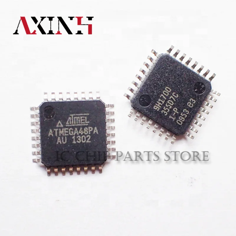 ATMEGA48PA-AU 10 шт./лот, ATMEGA48 TQFP32 MCU 8-Bit ATmega AVR RISC 4KB Flash 2,5 V/3,3 V/5V 32Pin TQFP
ATMEGA48PA-AU 10 шт./лот, ATMEGA48 TQFP32 MCU 8-Bit ATmega AVR RISC 4KB Flash 2,5 V/3,3 V/5V 32Pin TQFP