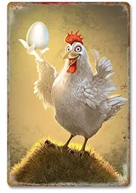 Белая курица скажем яйца хорошая Новинка металлическая вывеска Винтажный стиль на стену Ретро Кухня плакат для кафе бар Паб Магазин настен...
Белая курица скажем яйца хорошая Новинка металлическая вывеска Винтажный стиль на стену Ретро Кухня плакат для кафе бар Паб Магазин настен...