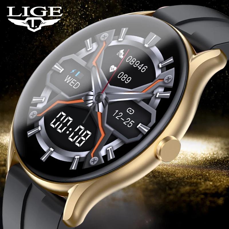 LIGE 2022 Smartwatch Men Women Sports Fitness Tracker Watches Sleep Monitoring IP68 Waterproof Clock Smart Watch For Android IOS
LIGE 2022 Smartwatch Men Women Sports Fitness Tracker Watches Sleep Monitoring IP68 Waterproof Clock Smart Watch For Android IOS