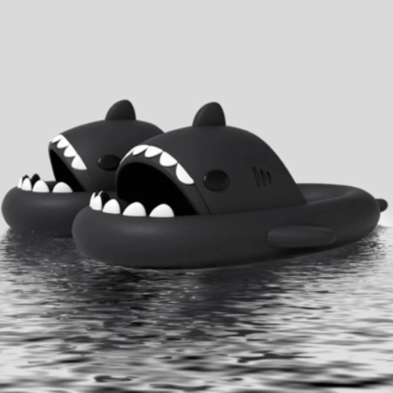 Cute Shark Slippers for Men Solid Color Anti-slip Wear-resistant Sandals Shoes Korean Style Luxury Designers High Quality Shoes
Cute Shark Slippers for Men Solid Color Anti-slip Wear-resistant Sandals Shoes Korean Style Luxury Designers High Quality Shoes