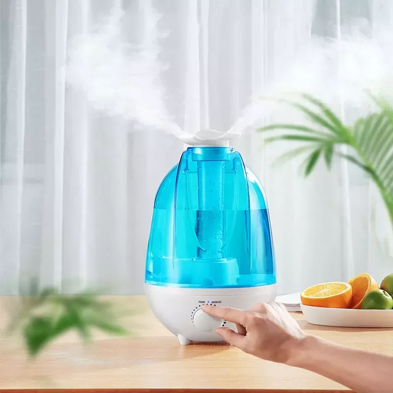 NEW2023 Air Humidifier 360 Degree Rotating Dual Nozzles 110V-220V for Bedroom Office Essential Oil Aromatherapy Diffuser 4000ML
NEW2023 Air Humidifier 360 Degree Rotating Dual Nozzles 110V-220V for Bedroom Office Essential Oil Aromatherapy Diffuser 4000ML