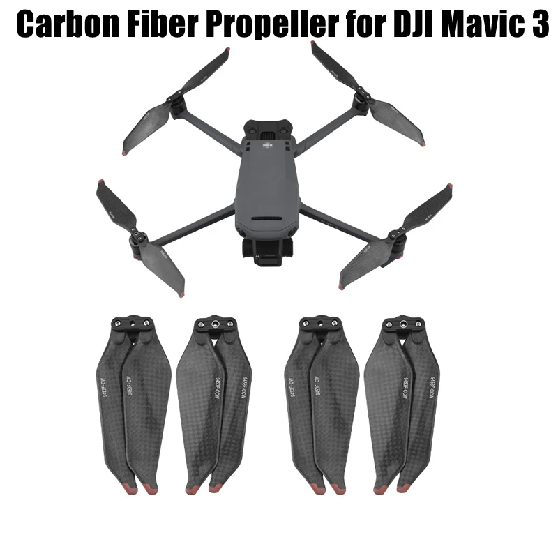 Carbon Fiber Propeller for DJI Mavic 3 Foldable Quick Release Props Blade Replacement Light Weight 9453F Wing Fans Accessory
Carbon Fiber Propeller for DJI Mavic 3 Foldable Quick Release Props Blade Replacement Light Weight 9453F Wing Fans Accessory