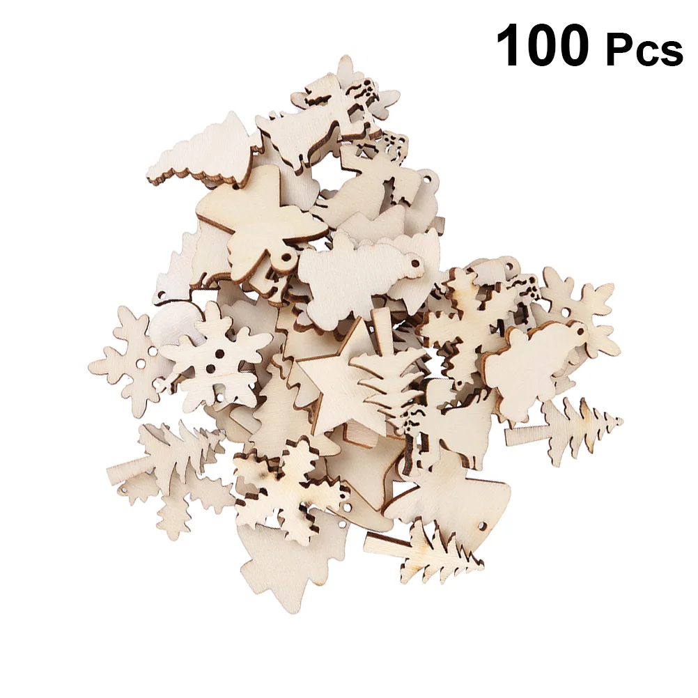 100pcs Chips Ornaments Christmas Tree Slices Unfinished Crafts Christmas Ornaments
100pcs Chips Ornaments Christmas Tree Slices Unfinished Crafts Christmas Ornaments