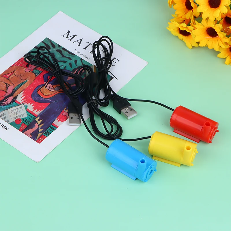 1PC USB 5V Low Voltage Small Water Pump Micro Submersible Pump Ultra Quiet For Hydroponic Vegetable Planting Fountain Water Pump
1PC USB 5V Low Voltage Small Water Pump Micro Submersible Pump Ultra Quiet For Hydroponic Vegetable Planting Fountain Water Pump
