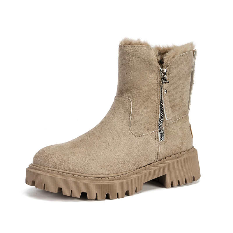 2023 Winter Warm Snow Boots Women Fashion Designer Platform Boots Gladiator Non-slip Ankle Boots Short Plush Flats Suede Shoes
2023 Winter Warm Snow Boots Women Fashion Designer Platform Boots Gladiator Non-slip Ankle Boots Short Plush Flats Suede Shoes