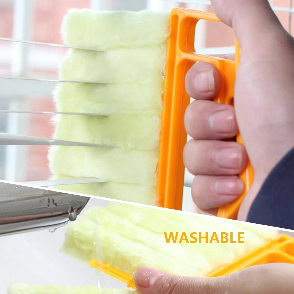 1Pc Washable Window Cleaner Microfiber Dust Cleaner Brush For Venetian Air Conditioner Car Window Groove Dust Cleaning Tool
1Pc Washable Window Cleaner Microfiber Dust Cleaner Brush For Venetian Air Conditioner Car Window Groove Dust Cleaning Tool