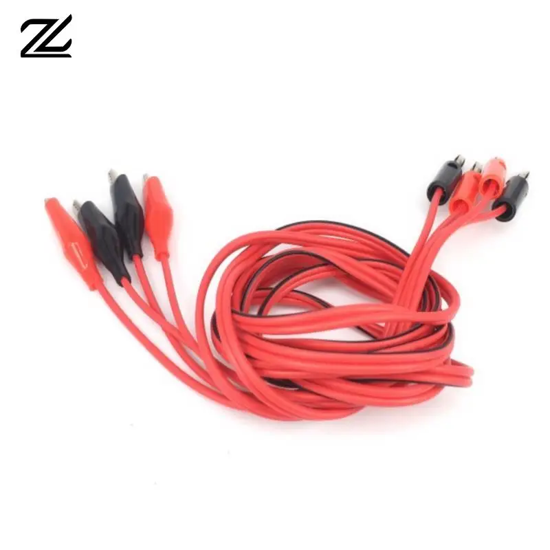 1M Alligator Cilp To AV Banana Plug Test Cable Lead Connector Dual Tester Probe 4mm Crocodile Clip For Multimeter Measure Tool
1M Alligator Cilp To AV Banana Plug Test Cable Lead Connector Dual Tester Probe 4mm Crocodile Clip For Multimeter Measure Tool