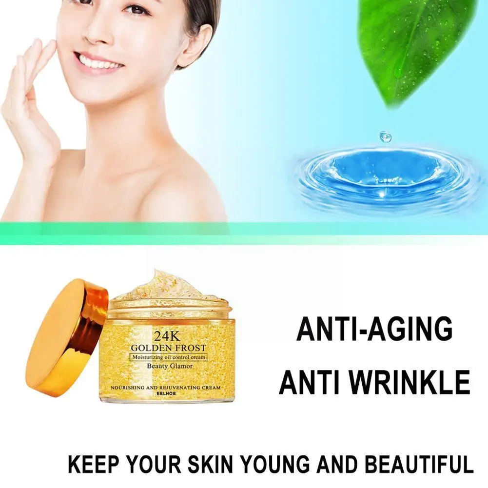24k Moisturizing Oil Control Cream For Dry Skin Anti Wrinkle Brighten Collagen Anti-aging Whiten Moisturize Face Cream E4w9 G4g3
24k Moisturizing Oil Control Cream For Dry Skin Anti Wrinkle Brighten Collagen Anti-aging Whiten Moisturize Face Cream E4w9 G4g3