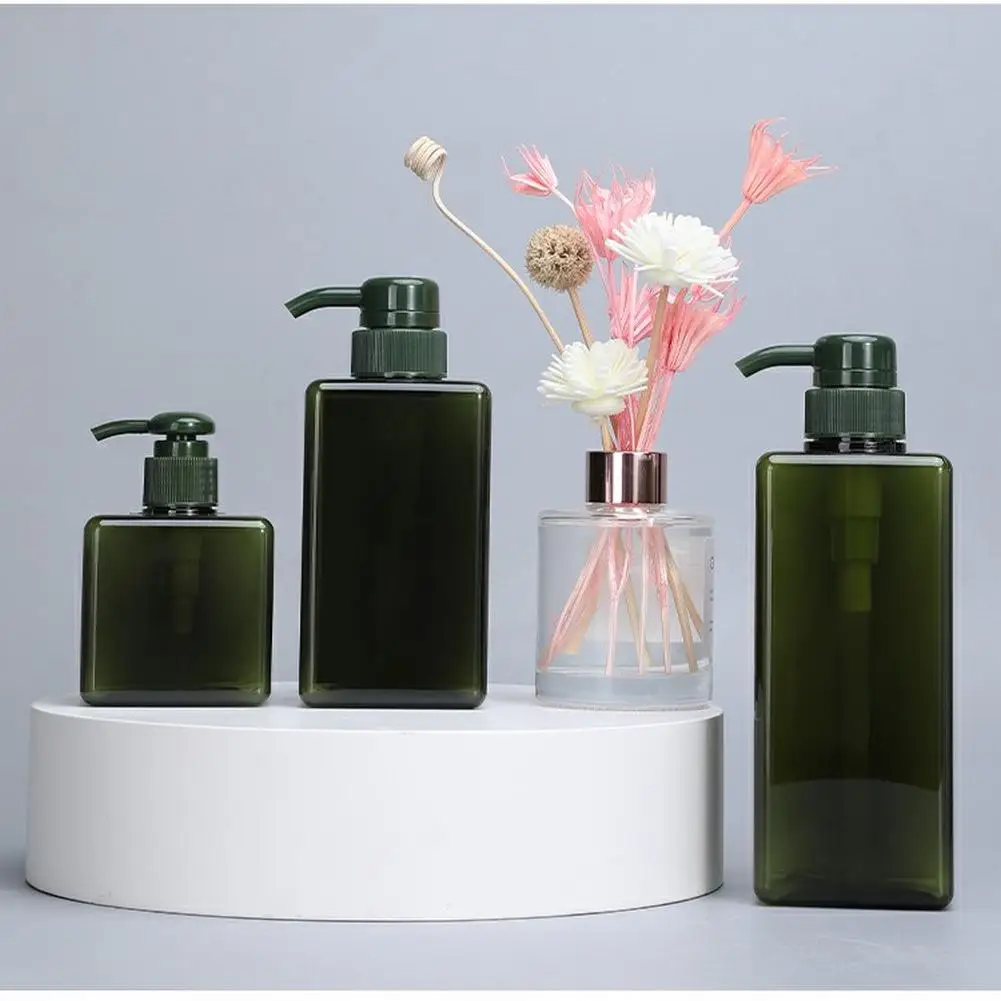 250/450/650ml Press Pump Bottle Empty Square Refillable Bottle Soap Shampoo Liquid Dispenser Container Bathroom Accessories
250/450/650ml Press Pump Bottle Empty Square Refillable Bottle Soap Shampoo Liquid Dispenser Container Bathroom Accessories