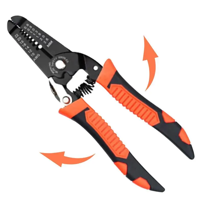 Обжимные плоскогубцы, многофункциональный инструмент, портативный обжимной инструмент для кабеля 7/8 дюйма, устройство для зачистки проводов, обжимной инструмент, резак для зачистки из марганцевой стали
Обжимные плоскогубцы, многофункциональный инструмент, портативный обжимной инструмент для кабеля 7/8 дюйма, устройство для зачистки проводов, обжимной инструмент, резак для зачистки из марганцевой стали