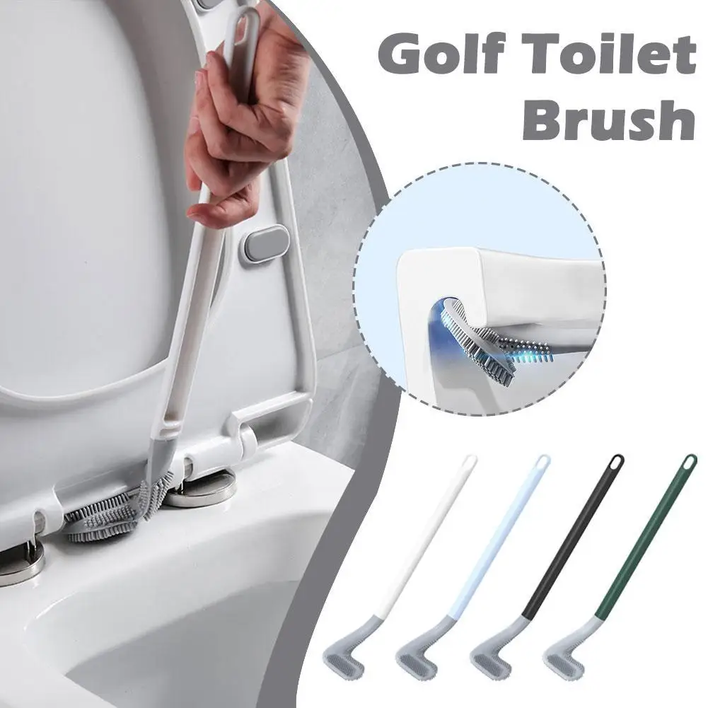 360° Golf Toilet Brush Long Handled Wall Mounted Silicone Bathroom Cleaning Scrubber Long Handle Toilet Brush
360° Golf Toilet Brush Long Handled Wall Mounted Silicone Bathroom Cleaning Scrubber Long Handle Toilet Brush