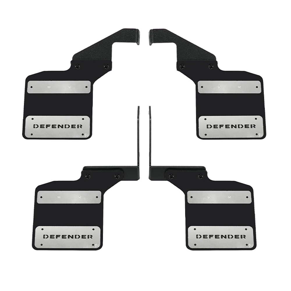 Metal Rubber Front and Rear Fenders Mud Flaps for Traxxas TRX4 Defender D110 1/10 RC Cawler Car Upgrade Parts 
Metal Rubber Front and Rear Fenders Mud Flaps for Traxxas TRX4 Defender D110 1/10 RC Cawler Car Upgrade Parts