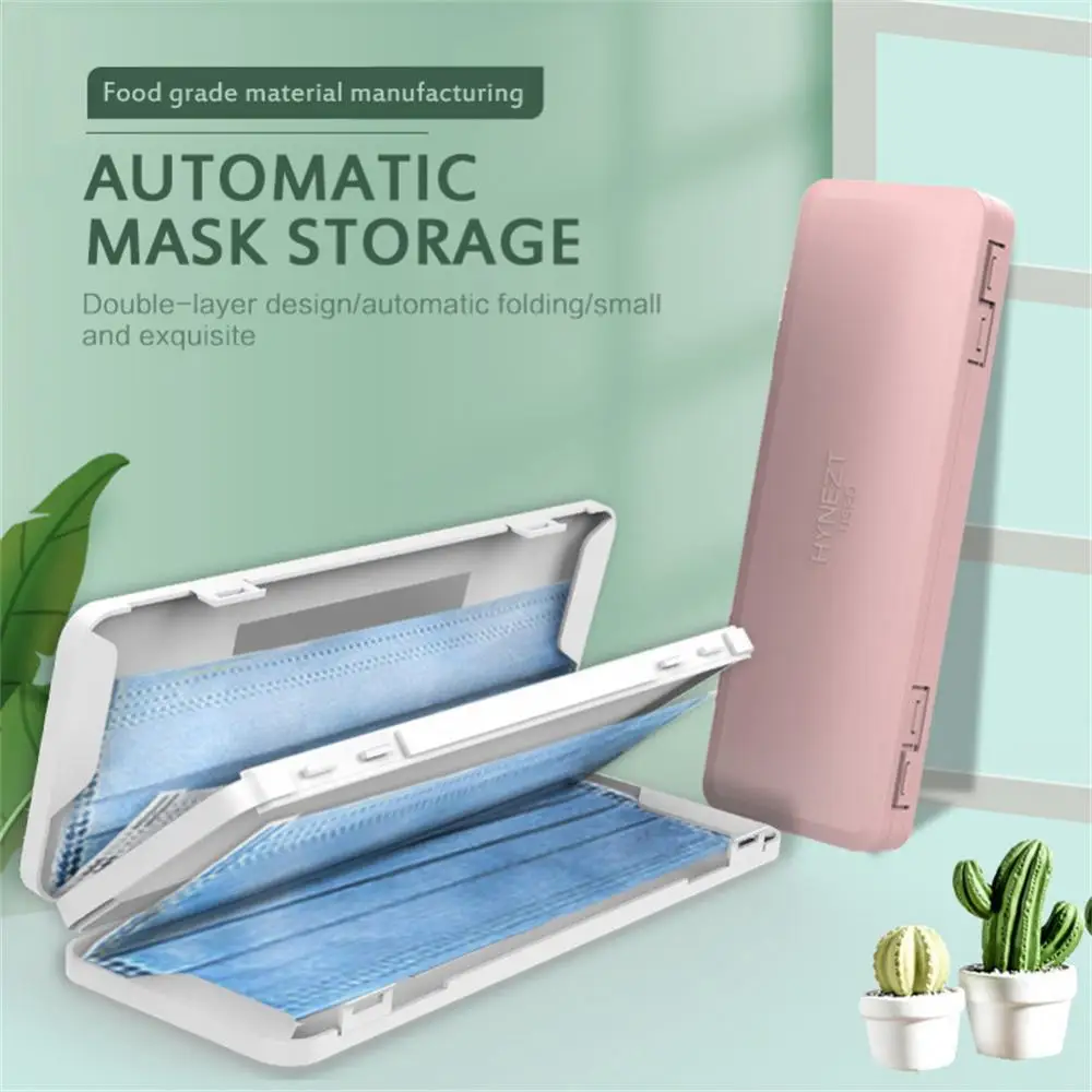 Double-layer Mask Storage Box Disposable Mask Storage Holder Case Portable Folder Bag With Mirror Dust-proof Container Organizer
Double-layer Mask Storage Box Disposable Mask Storage Holder Case Portable Folder Bag With Mirror Dust-proof Container Organizer