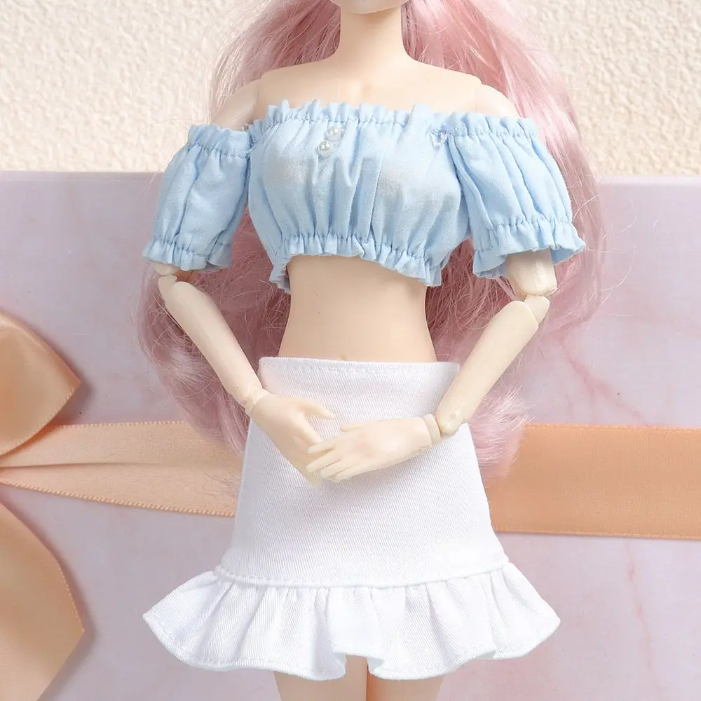 1/6 BJD Doll for 30cm Doll Causal Fashion T-shirt Wear Skirt Clothes Pure Color Short Sleeve Tops DIY Doll Clothes Accessories
1/6 BJD Doll for 30cm Doll Causal Fashion T-shirt Wear Skirt Clothes Pure Color Short Sleeve Tops DIY Doll Clothes Accessories