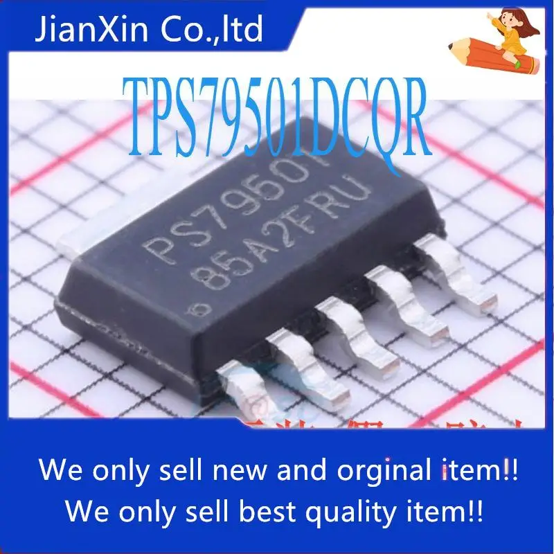 10pcs 100% orginal new TPS79501DCQR Screen Printing PS79501 Low Dropout Linear Regulator SOT223
10pcs 100% orginal new TPS79501DCQR Screen Printing PS79501 Low Dropout Linear Regulator SOT223