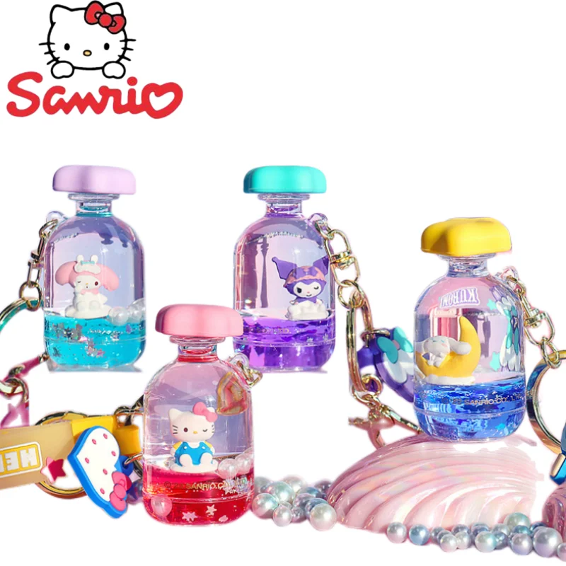 Hello Kitty Kuromi Cinnamoroll Kawaii Sanrio Anime Cartoon Rotating Cream Sugar Oil Keychain Cute Doll New Decoration Pendant
Hello Kitty Kuromi Cinnamoroll Kawaii Sanrio Anime Cartoon Rotating Cream Sugar Oil Keychain Cute Doll New Decoration Pendant