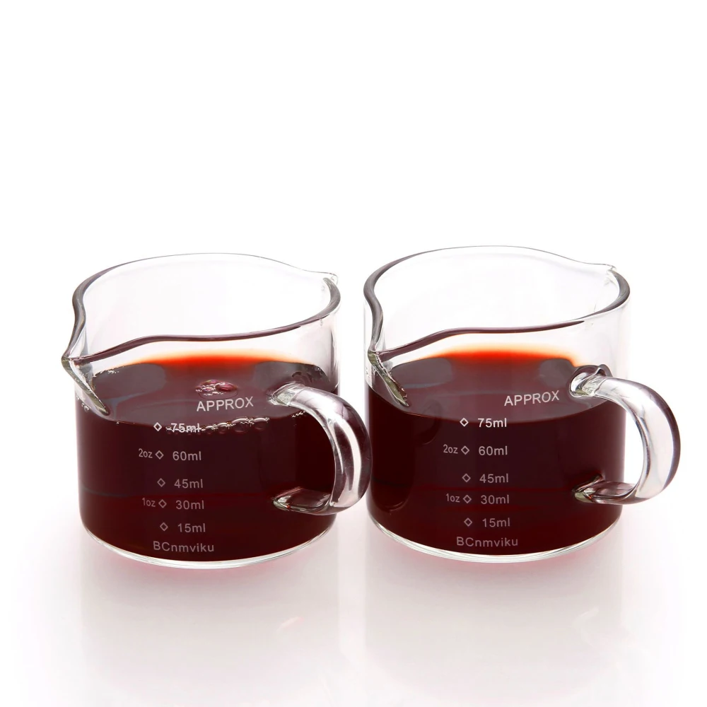 Coffee Supplies Milk Jug Premium Measure Mug Durable Wood Handle Glass Measuring Cup Newest Double Mouth Glass Measuring Cup
Coffee Supplies Milk Jug Premium Measure Mug Durable Wood Handle Glass Measuring Cup Newest Double Mouth Glass Measuring Cup