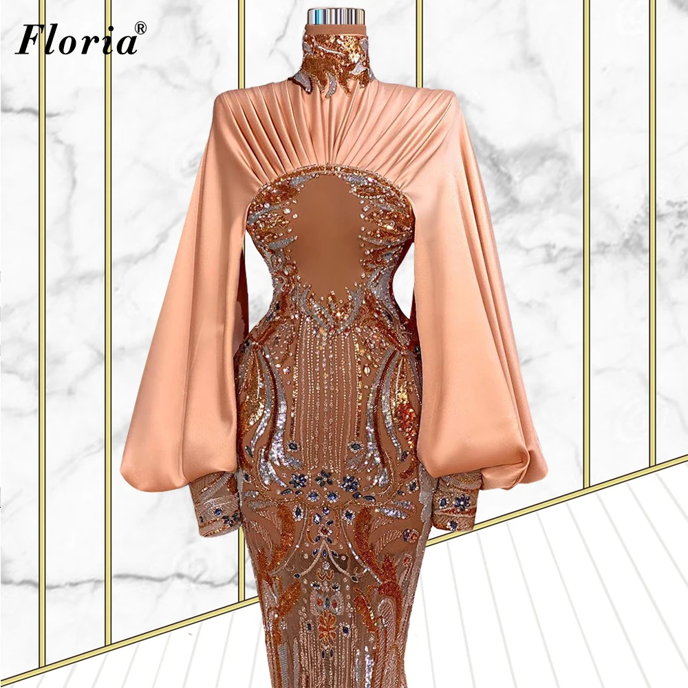 Abiti Da Sera Special Design Prom Dresses Long Puffy Sleeves Cocktail Dresses Dubai Birthday Party Dresses For A Wedding Custom
Abiti Da Sera Special Design Prom Dresses Long Puffy Sleeves Cocktail Dresses Dubai Birthday Party Dresses For A Wedding Custom