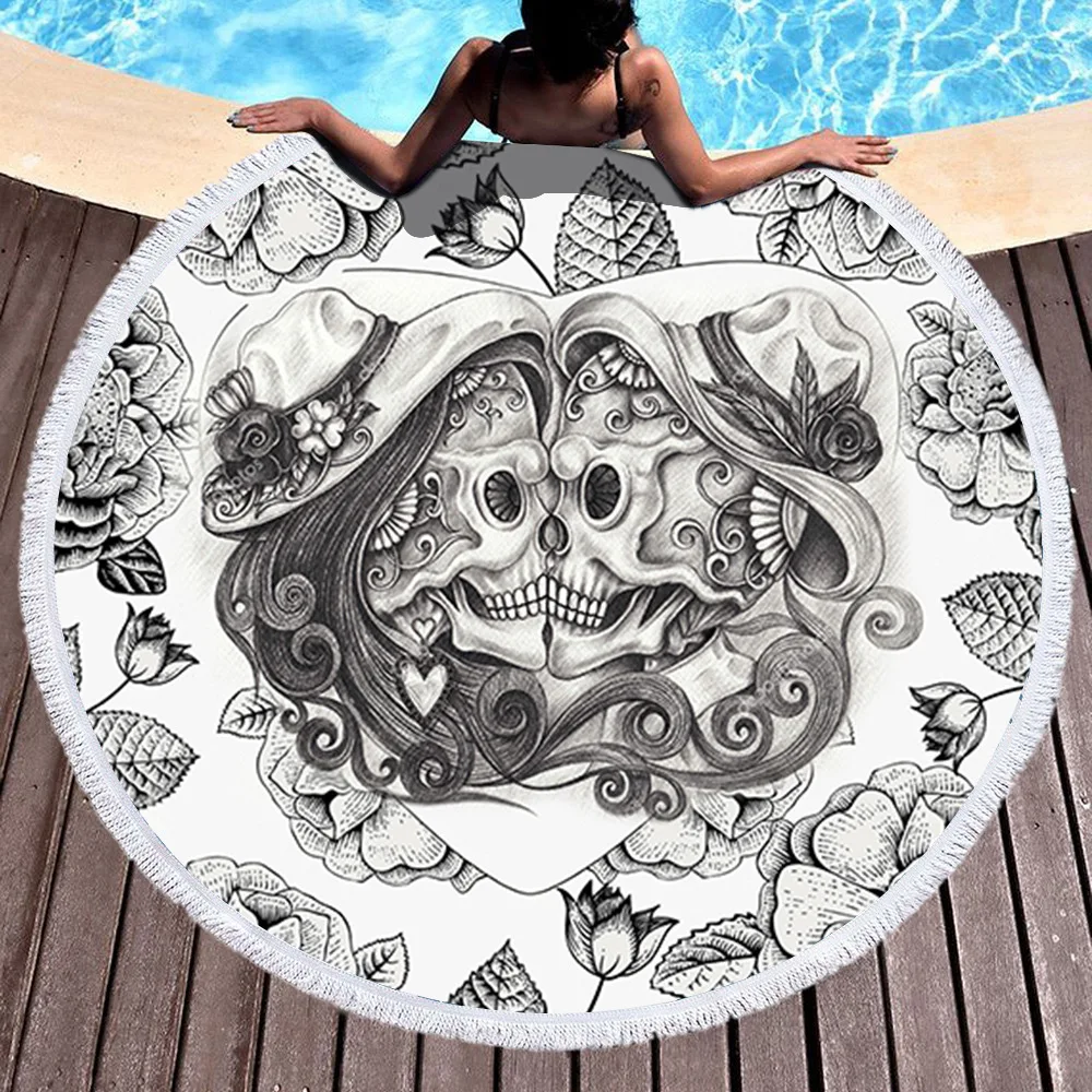 Летнее пляжное полотенце, шаль, быстросохнущее полотенце для плавания, спортзала, кемпинга, большое круглое полотенце, полотенце с 3D-принтом единорога и черепа
Летнее пляжное полотенце, шаль, быстросохнущее полотенце для плавания, спортзала, кемпинга, большое круглое полотенце, полотенце с 3D-принтом единорога и черепа