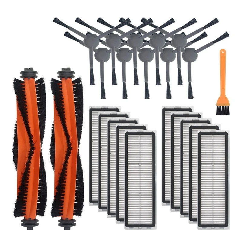 For Xiaomi Dreame Bot L10 Plus Vacuum Cleaner Accessory Of Filter Main Brush Side Brush Vacuum Cleaner Parts
For Xiaomi Dreame Bot L10 Plus Vacuum Cleaner Accessory Of Filter Main Brush Side Brush Vacuum Cleaner Parts